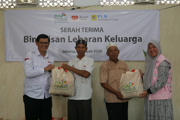 Jelang Idul Fitri, PLN Indonesia Power dan Rumah Zakat Berbagi 133 Bingkisan Lebaran pln2.png